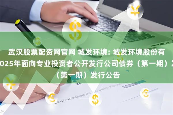 武汉股票配资网官网 城发环境: 城发环境股份有限公司2025年面向专业投资者公开发行公司债券（第一期）发行公告